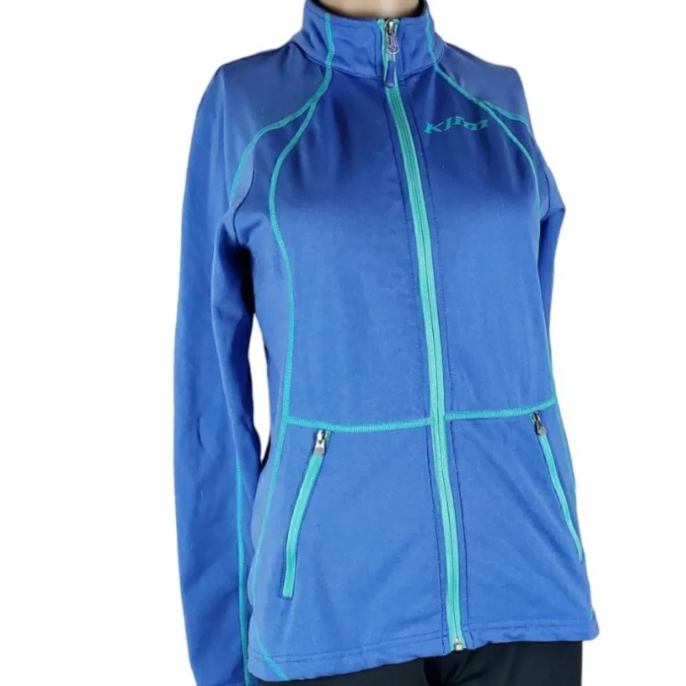 Klim Blue & Green Full Zip Jacket